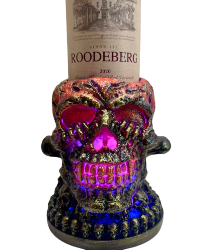Skull Redwine and Pen Holder