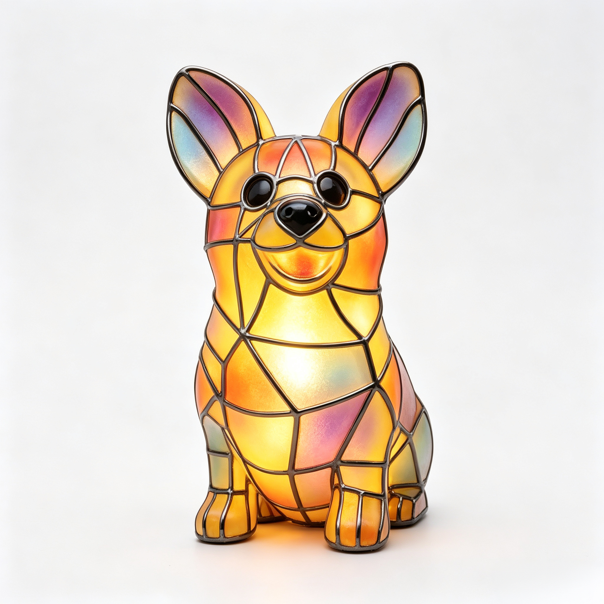 Tiffany Style Corgi Resin Lamp B - 1.png