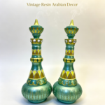 Arabian Genie Bottle Resin Statue