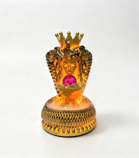 Medusa Backflow Incense Burner with LED Light