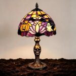 Halloween Tiffany Style Resin Table Lamp A