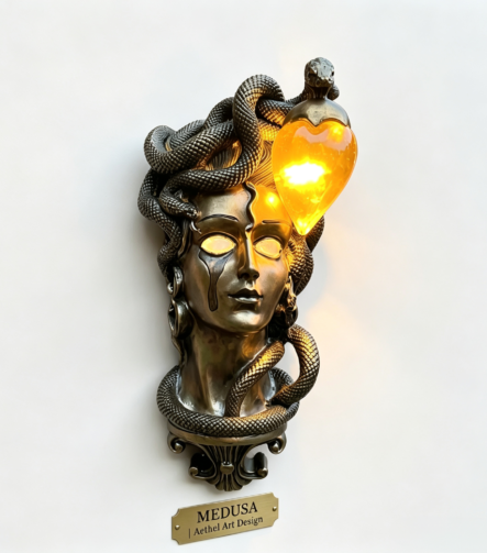 Medusa Wall Mounted Sculpture A