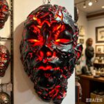Illuminated Skull Mask A