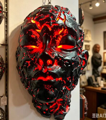 Illuminated Skull Mask A