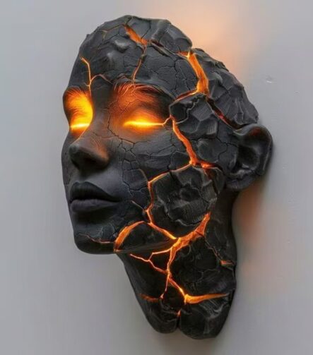 Illuminated Skull Mask B