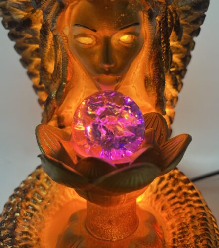 Medusa Backflow Incense Burner with LED Light