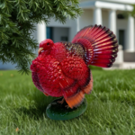 Thanksgiving Turkey Resin Statue