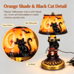 Halloween Tiffany Style Resin Table Lamp B