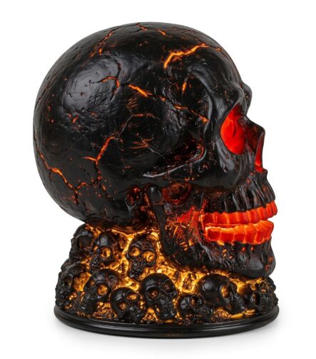LAVA Skull Accent Lamp C
