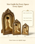 Vintage Arch Resin Picture Frame 3 Sizes, - 2