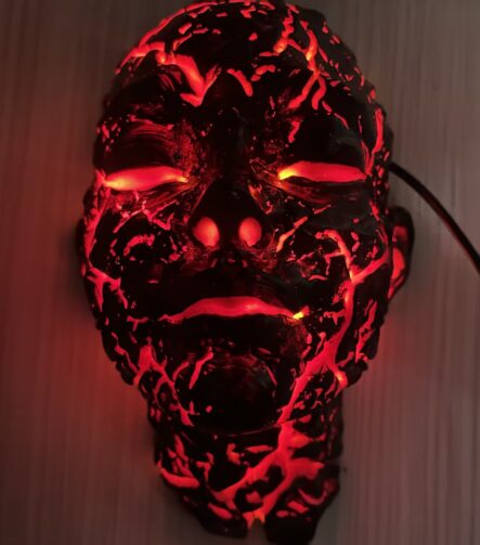 Illuminated Skull Mask A