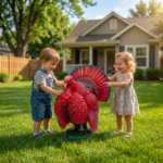 Thanksgiving Turkey Resin Statue