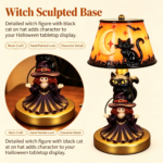 Halloween Tiffany Style Resin Table Lamp B
