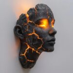 Illuminated Skull Mask B