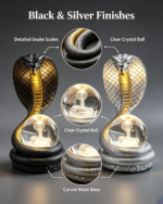 Cobra Serpent Resin Lamp AB
