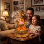 Medusa Backflow Incense Burner with LED Light