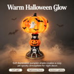Halloween Tiffany Style Resin Table Lamp C