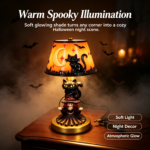 Halloween Tiffany Style Resin Table Lamp B