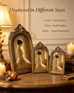 Vintage Arch Resin Picture Frame 3 Sizes, - 4