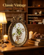 Vintage Rose Resin Picture Frame - 4