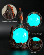 Fantasy Dragon Resin Statue D