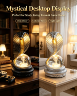 Cobra Serpent Resin Lamp AB