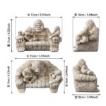 Gorilla Family Sofa Resin Lamp AB