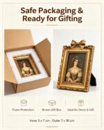 Vintage Bow rectangular Resin Picture Frame B - 5.jpg