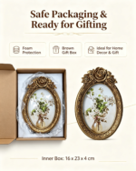 Vintage Rose Resin Picture Frame - 5