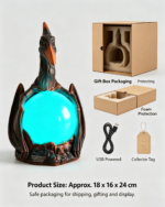 Fantasy Dragon Resin Statue D